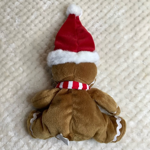 SEARS Plush Ginger Bell 2004 Exclusive Gingerbread Man Stuffed Animal No Tag - Picture 8 of 12